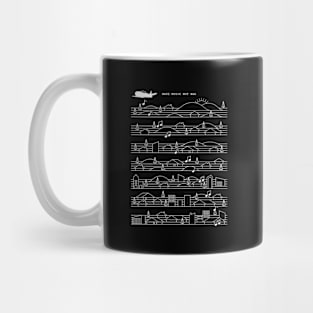 Make Music Not War Mug